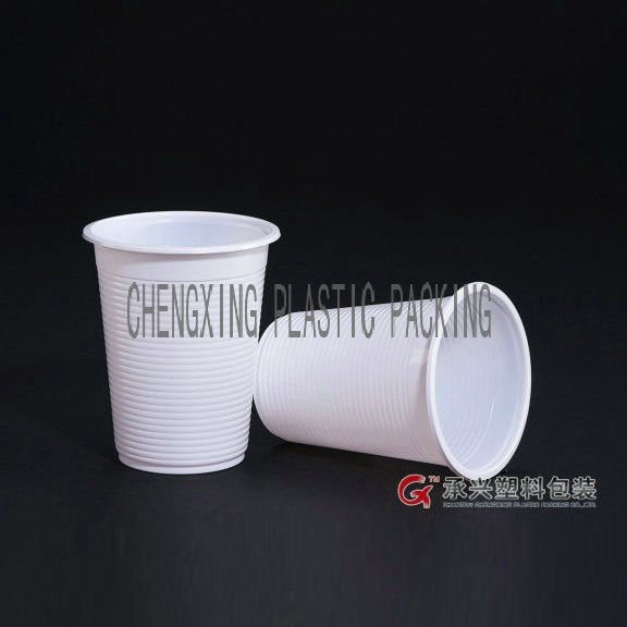 Chengxingブランド200ミリリットルpp/ヒップ/ペット白使い捨てプラスチックカップ-パッケージカップ、ボーリング問屋・仕入れ・卸・卸売り