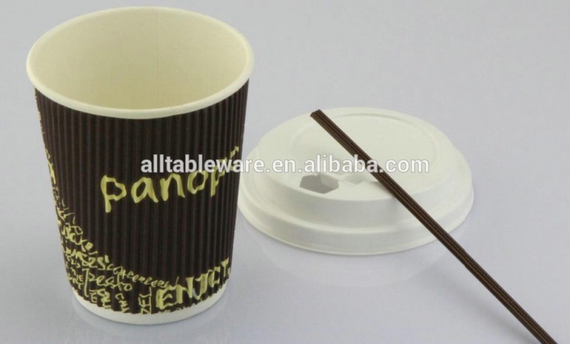 使い捨てリップル紙コーヒーカップ、紙ガラス-パッケージカップ、ボーリング問屋・仕入れ・卸・卸売り