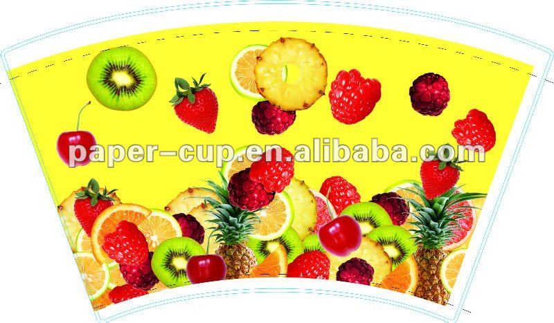 紙コップのファン、 二重peのコーティング、 フレキソ印刷、 食品グレード、 無臭、 160gsm-350gsm、 大手メーカー、 経験豊富なサプライヤー-パッケージカップ、ボーリング問屋・仕入れ・卸・卸売り