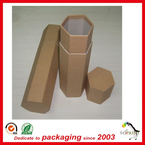 メーリングリストチューブ六角形ボックスメールダンボール紙クラフト紙管ポスターのための包装-包装用チューブ問屋・仕入れ・卸・卸売り