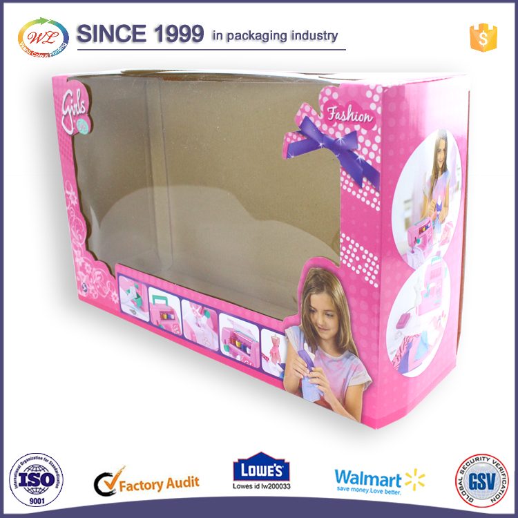 人気のトップ売主段ボール人形包装紙箱でクリアウィンドウ使用用プロモーション-問屋・仕入れ・卸・卸売り