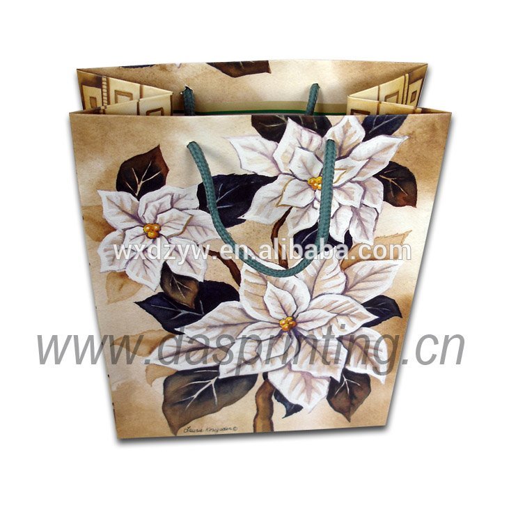 エコ- フレンドリーなクリスマスペーパーハンドバッグ、 適切な価格と良い品質-包装袋問屋・仕入れ・卸・卸売り
