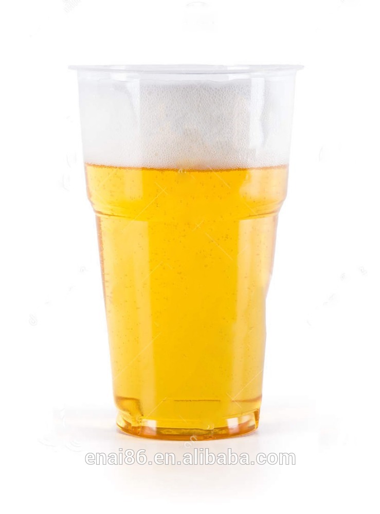 堆肥プラスチックビールカップ冷たい飲み物用付きpet素材-パッケージカップ、ボーリング問屋・仕入れ・卸・卸売り