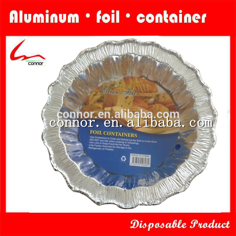 熱い販売の実用的で安いアルミホイル使い捨て可能なパイ鍋-包装用トレー問屋・仕入れ・卸・卸売り