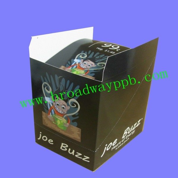 カスタム印刷された段ボールコーヒー用カウンタートップディスプレイボックス-梱包箱問屋・仕入れ・卸・卸売り