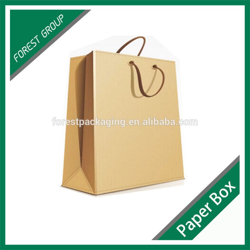 2016クラフト紙バッグ用ショッピングでハンドルで中国-包装袋問屋・仕入れ・卸・卸売り