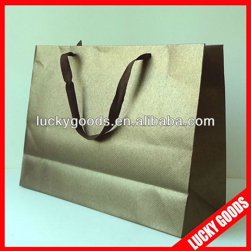 新製品クラフト茶色の紙のキャリアバッグを作る-包装袋問屋・仕入れ・卸・卸売り