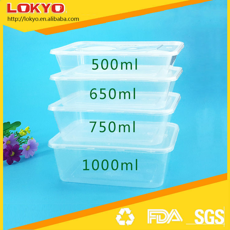 弁当箱プラスチック使い捨てコンパートメント食品容器-パッケージカップ、ボーリング問屋・仕入れ・卸・卸売り