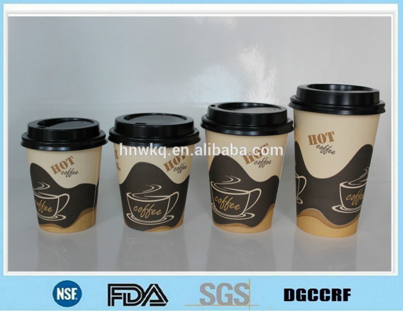 コーヒー紙コップ、顧客のデザイン紙コップ、ホットコーヒーカップ-パッケージカップ、ボーリング問屋・仕入れ・卸・卸売り