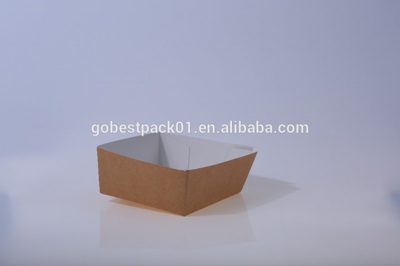 Gobestアリババ中国サプライヤー使い捨てカスタムプリントクラフトランチ紙食品ボックス包装箱-梱包箱問屋・仕入れ・卸・卸売り