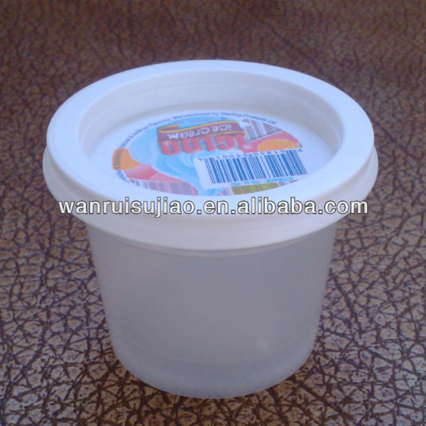 使い捨てのプラスチック製のアイスクリームカップ蓋付き、 ビールピンポンカップ-パッケージカップ、ボーリング問屋・仕入れ・卸・卸売り