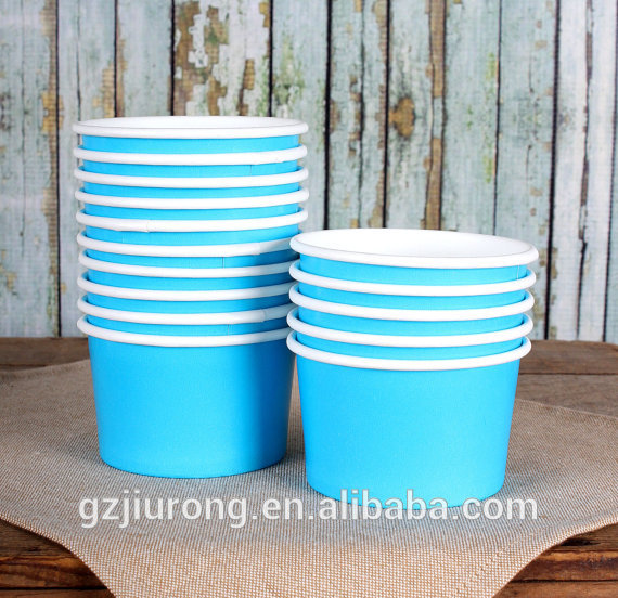 3オンス小さなブルー使い捨て紙アイスクリームカップ-パッケージカップ、ボーリング問屋・仕入れ・卸・卸売り