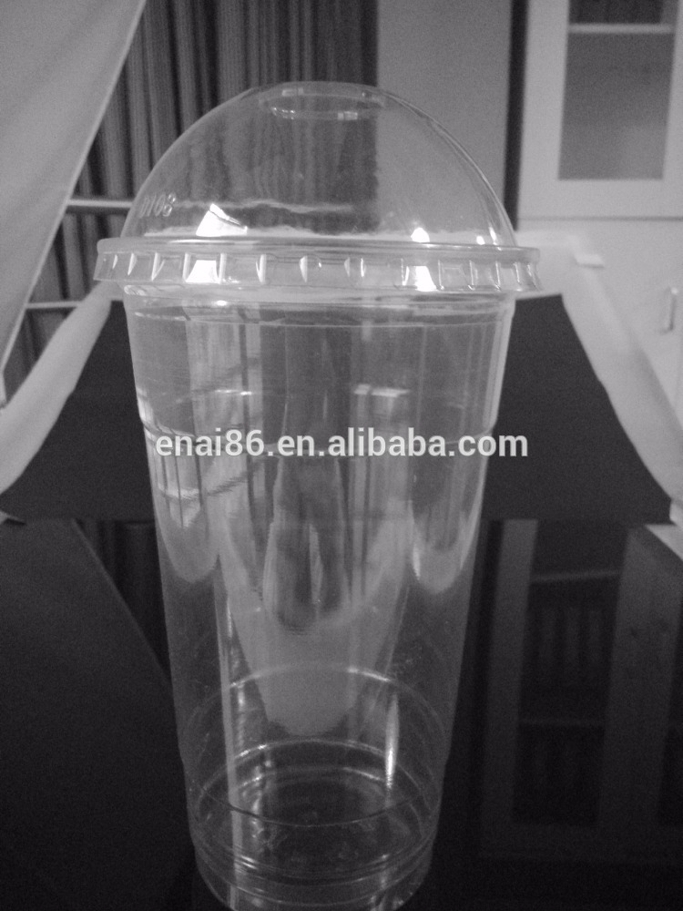 コールドドリンク飲料ペットスムージーパーティーコーヒー32オンスプラスチックカップ蓋つき-パッケージカップ、ボーリング問屋・仕入れ・卸・卸売り