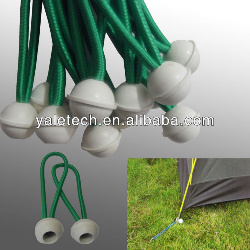 高品質弾性ロープ付き白いボール中国製-梱包用ロープ問屋・仕入れ・卸・卸売り