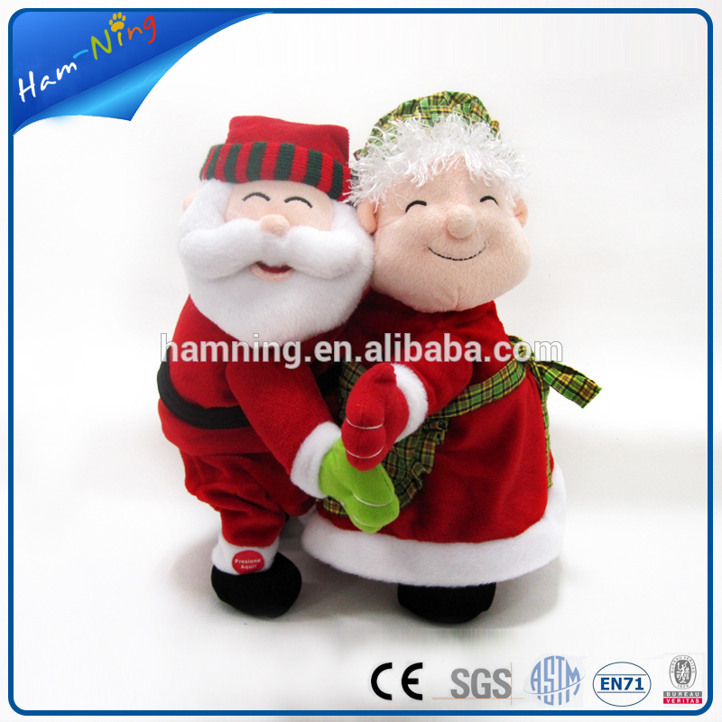 ハイグレード31センチクリスマスミュージカルサンタクロース人形、サンタクロースから中国-クリスマスデコレーション用品問屋・仕入れ・卸・卸売り