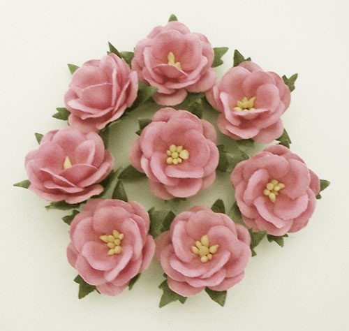 バルクパック50個紙hogweed少しベビーピンクの花、 桑の紙の花-装飾用花&花網問屋・仕入れ・卸・卸売り