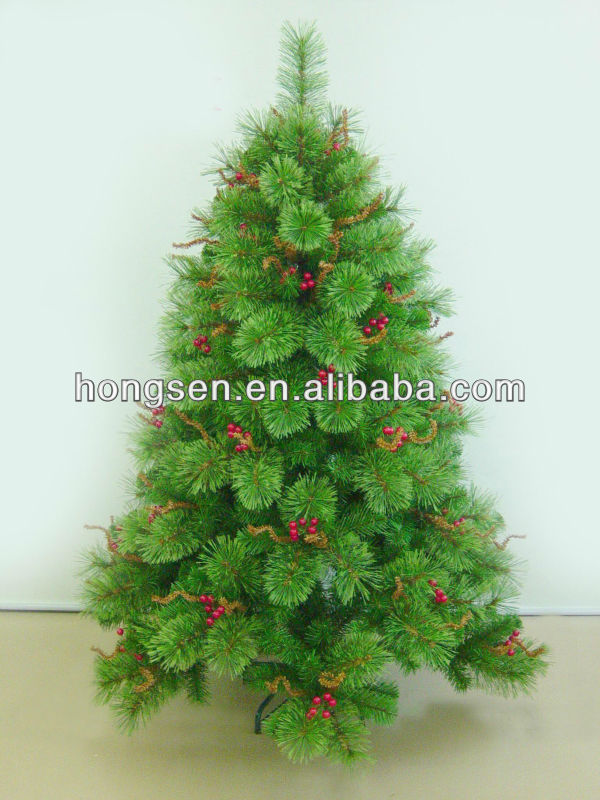 人工松のベリーと針クリスマスツリー-クリスマスデコレーション用品問屋・仕入れ・卸・卸売り