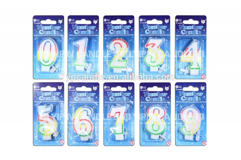 ノベルティの誕生日数字のろうそく-イベント＆パーティー用品問屋・仕入れ・卸・卸売り