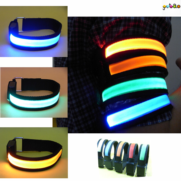 ナイロン腕章led点滅光-クリスマスデコレーション用品問屋・仕入れ・卸・卸売り