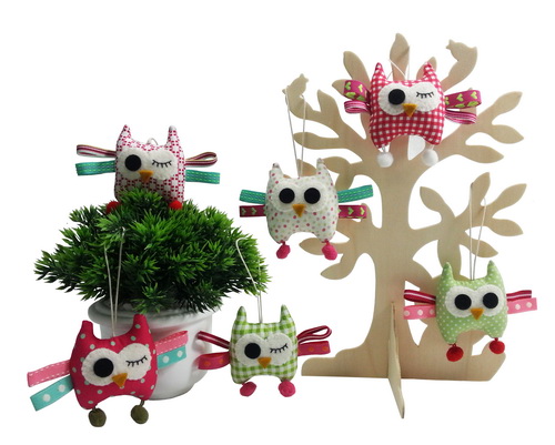 フクロウの置物-クリスマスデコレーション用品問屋・仕入れ・卸・卸売り