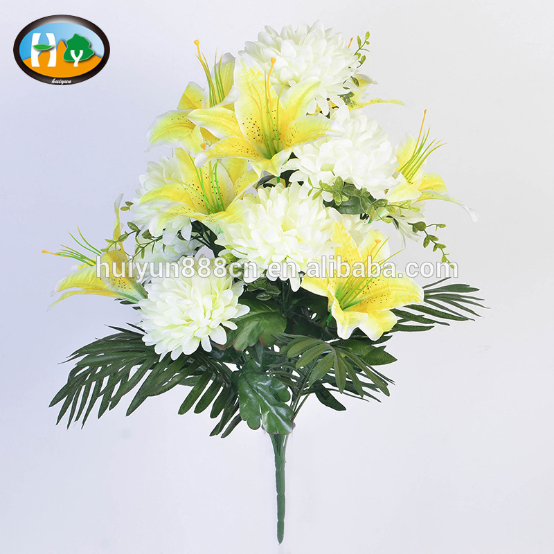 バルク高品質人工バナナの葉の付き絹の花-装飾用花&花網問屋・仕入れ・卸・卸売り