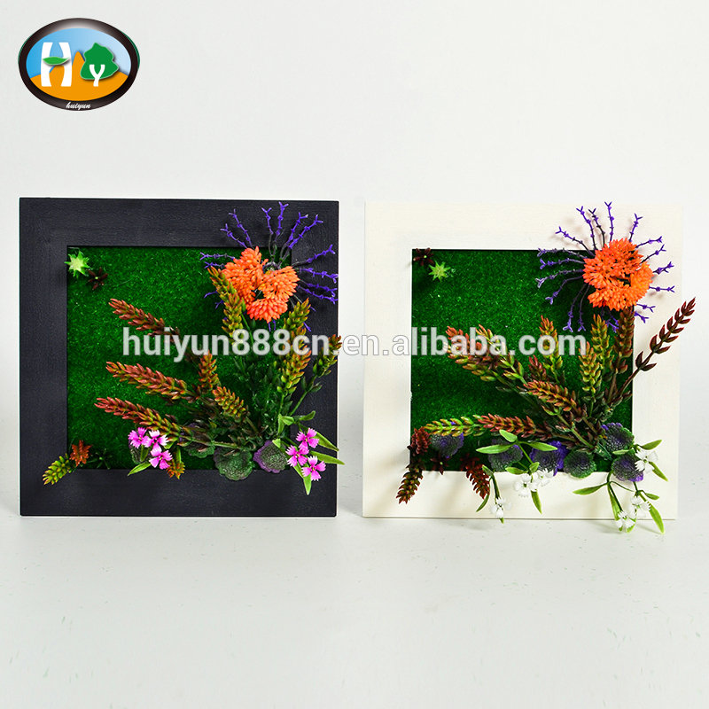 熱い販売の植物の人工的な壁の装飾プラスチックフォトフレームの花が-装飾用花&花網問屋・仕入れ・卸・卸売り