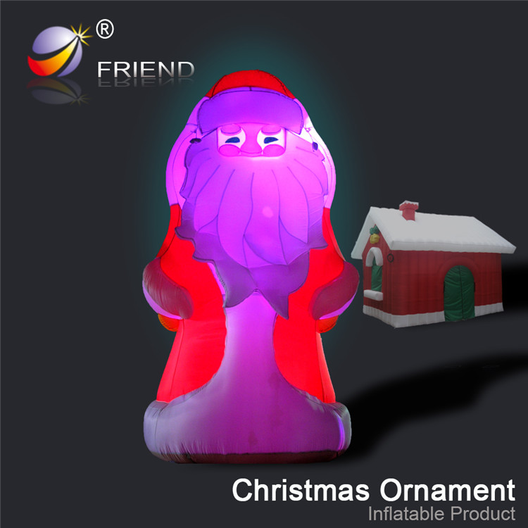 新しい年2016照明インフレータブルクリスマス装飾サンタクロース-クリスマスデコレーション用品問屋・仕入れ・卸・卸売り