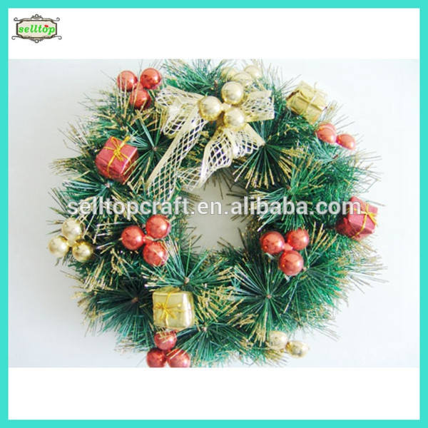 熱い販売のクリスマスの花輪のクリスマスデコレーション-クリスマスデコレーション用品問屋・仕入れ・卸・卸売り