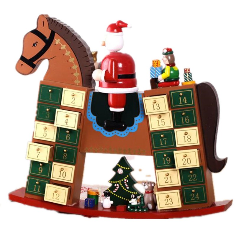 新しい到着の乗馬2016チョコレートクリスマスアドベントカレンダー-クリスマスデコレーション用品問屋・仕入れ・卸・卸売り