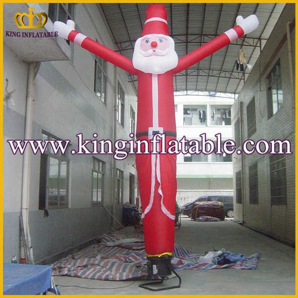 安い中国の熱い販売の小インフレータブルクリスマスサンタ空気ダンサー工場-クリスマスデコレーション用品問屋・仕入れ・卸・卸売り