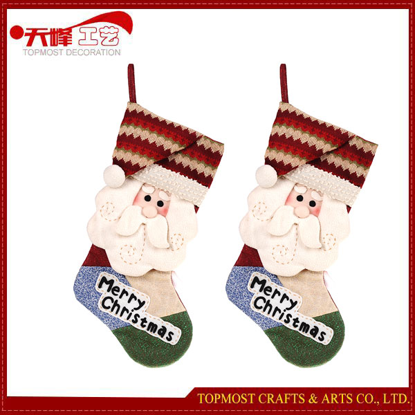 サンタクロースの置物201521sockings'' 大きなクリスマスストッキング-クリスマスデコレーション用品問屋・仕入れ・卸・卸売り