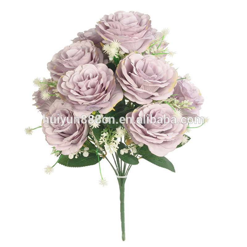 エレガントな恋に落ちるローズの結婚式の装飾の人工的な花販売のための-装飾用花&花網問屋・仕入れ・卸・卸売り