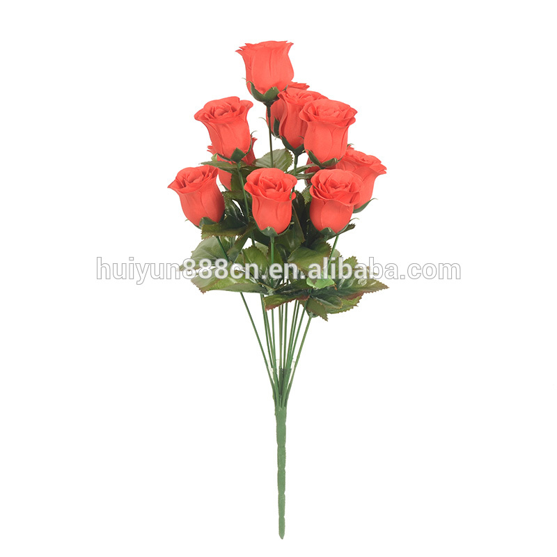 人気の小さな絹が芽をバラ結婚式の装飾のための人工花arrangemnt花瓶-装飾用花&花網問屋・仕入れ・卸・卸売り