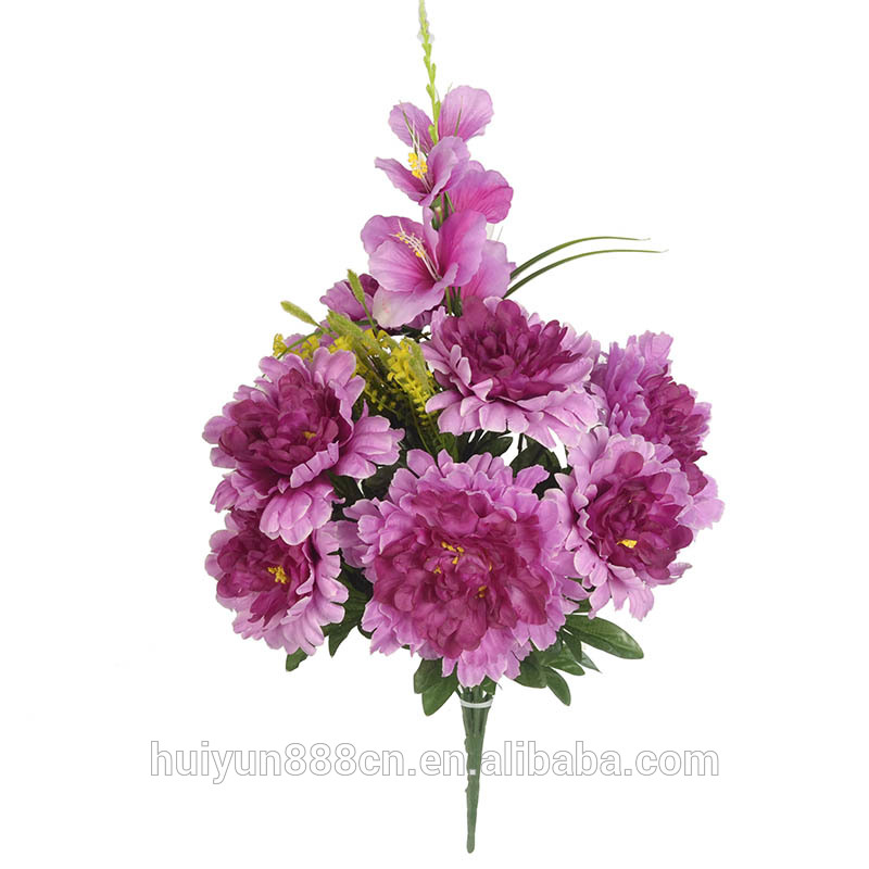 高品質人工的なシャクヤクの花ホールの装飾卸売-装飾用花&花網問屋・仕入れ・卸・卸売り