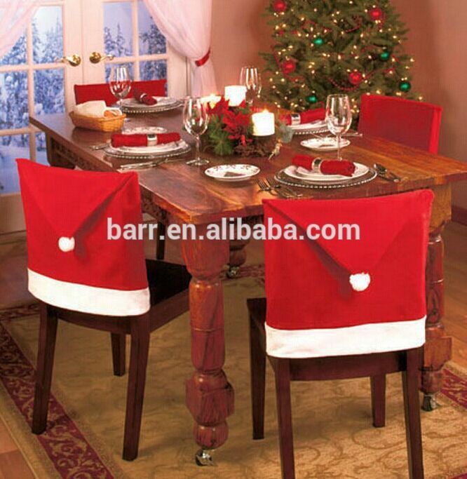良質のナイロン作られた純粋な赤クリスマスの椅子の装飾のギフト-クリスマスデコレーション用品問屋・仕入れ・卸・卸売り