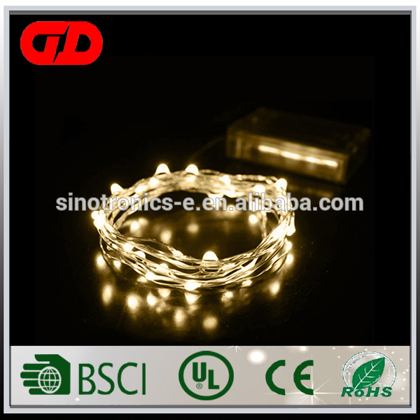 祭decration光ファイバー クリスマス銅線バッテリー led ストリング ライト-クリスマスデコレーション用品問屋・仕入れ・卸・卸売り