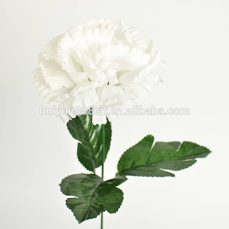 安い白carnantion墓用シルク造花のアレンジメント-装飾用花&花網問屋・仕入れ・卸・卸売り