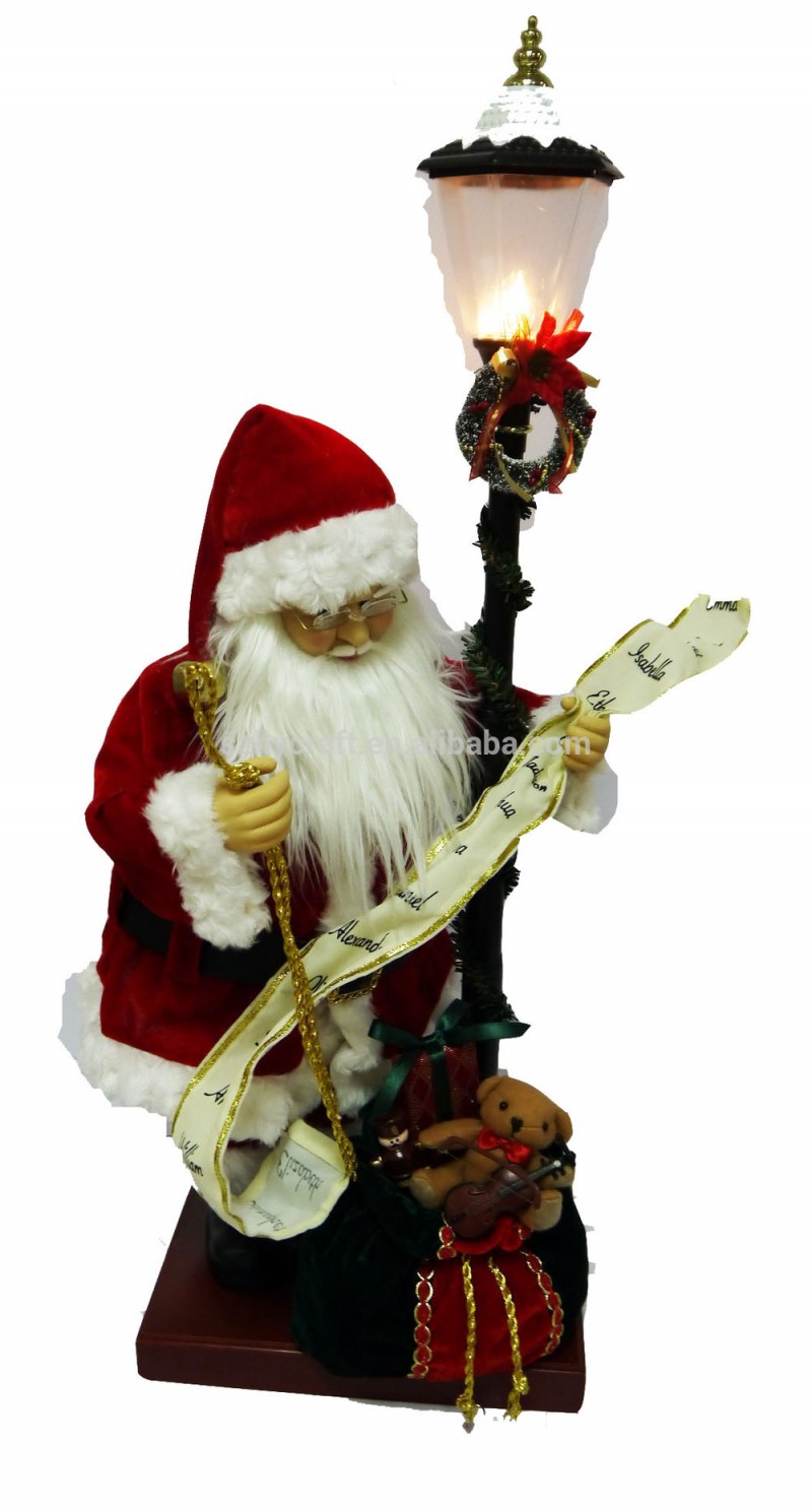 アニメーション電気サンタクロースクリスマスデコレーション用-クリスマスデコレーション用品問屋・仕入れ・卸・卸売り