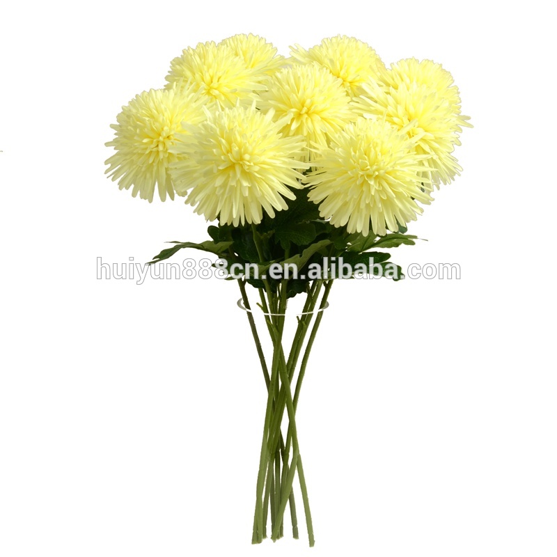 安い単一のパーティーのデコレーション茎の人工絹菊の花-装飾用花&花網問屋・仕入れ・卸・卸売り