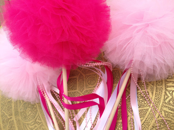 新しいファッション卸売女の子誕生日パーティー妖精の杖pom pomボールサイズカスタマイズすることができる-イベント＆パーティー用品問屋・仕入れ・卸・卸売り