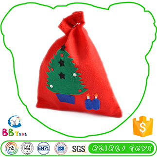 icti監査かわいいぬいぐるみ卸売サンタの袋-クリスマスデコレーション用品問屋・仕入れ・卸・卸売り