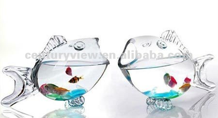 高品質の家の装飾のガラス魚はボーリングをする-アンティーク、イミテーション工芸品問屋・仕入れ・卸・卸売り