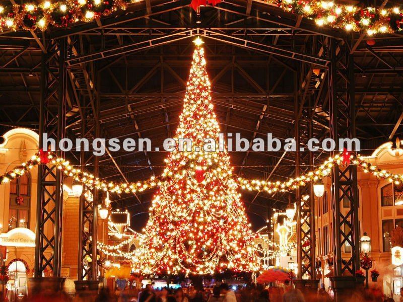 巨大な6m-30m人工クリスマスツリー-クリスマスデコレーション用品問屋・仕入れ・卸・卸売り