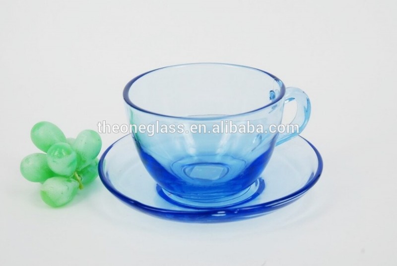 高品質コーヒー カップ で プレート/glasstea カップ-ガラス製品問屋・仕入れ・卸・卸売り