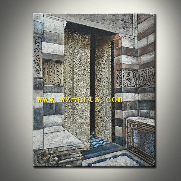 七面鳥のスタイル3d手作り壁の芸術の絵画のための風景のドア-絵画＆カリグラフィー問屋・仕入れ・卸・卸売り
