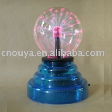 60353" usbプラズマボールをクリアブルーベース-ガラス製品問屋・仕入れ・卸・卸売り
