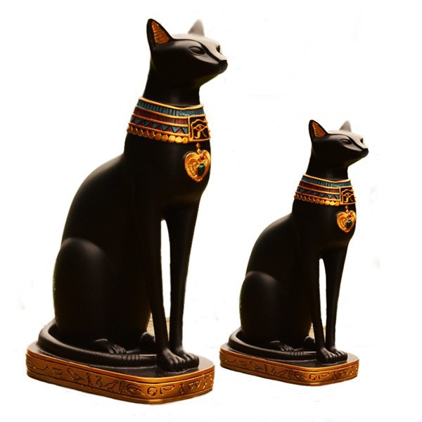 高品質をカスタマイズする猫エジプトの工芸品装飾的な樹脂の置物-樹脂工芸品問屋・仕入れ・卸・卸売り