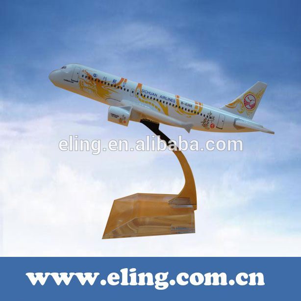 カスタマイズされたロゴ樹脂材料elinga340スケールの飛行機モデル-芸術コレクター商品問屋・仕入れ・卸・卸売り