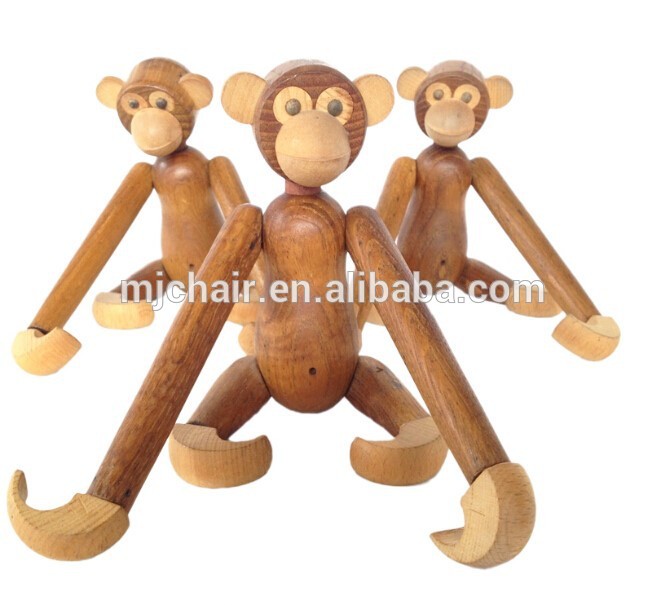 小さなケイbojesenデンマーク木製の猿-木工芸品、ウッドクラフト問屋・仕入れ・卸・卸売り