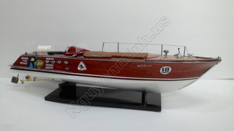 リーヴァモンテ- カーロ87センチメートルwoodel販売のためのモデル船( スピードボートのモデル)-芸術コレクター商品問屋・仕入れ・卸・卸売り